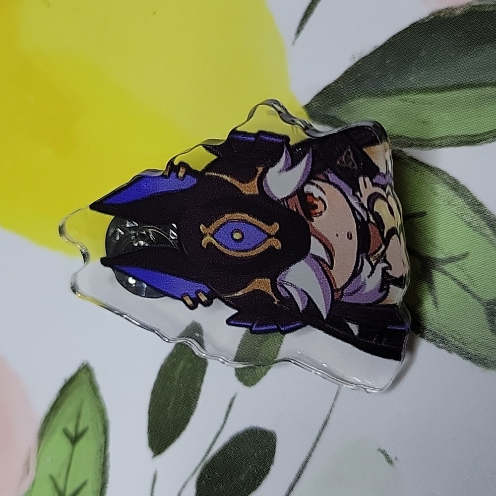 Nwt Handmade Cyno Genshin Impact Pin